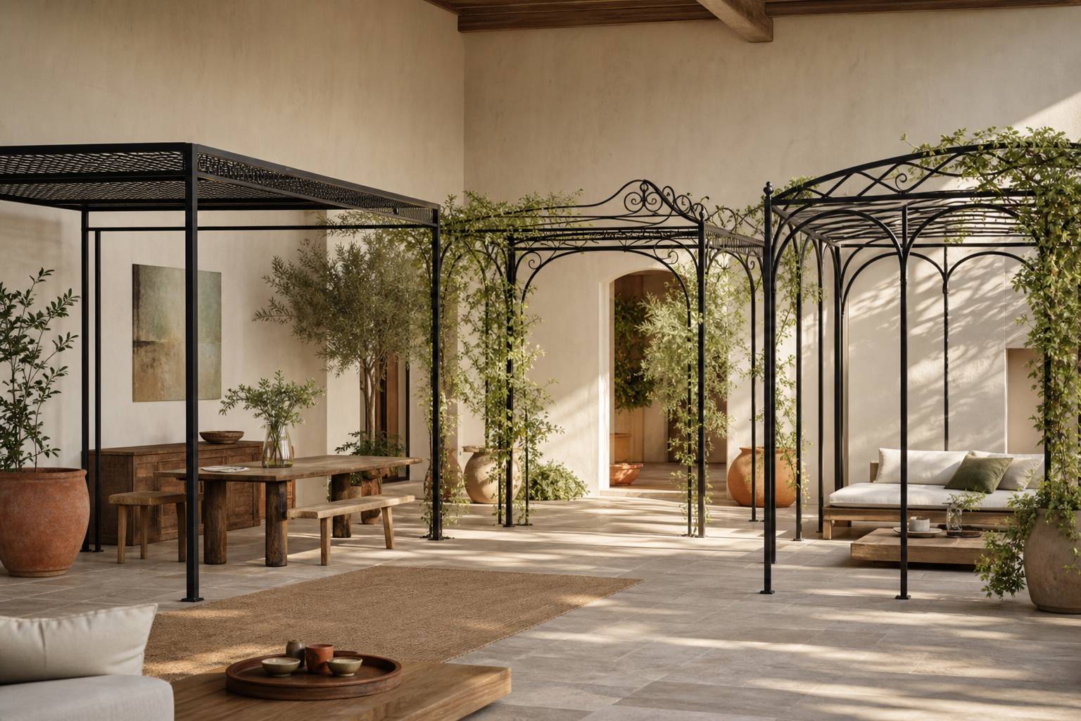 Pergola fer forgé : modèles, prix et pose au jardin, Comprendre la pergola en fer