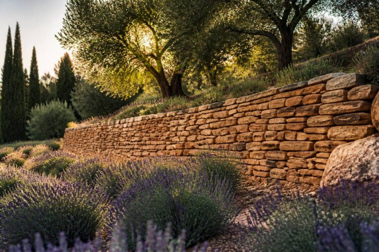 Restanque : construire et restaurer un mur en pierre sèche