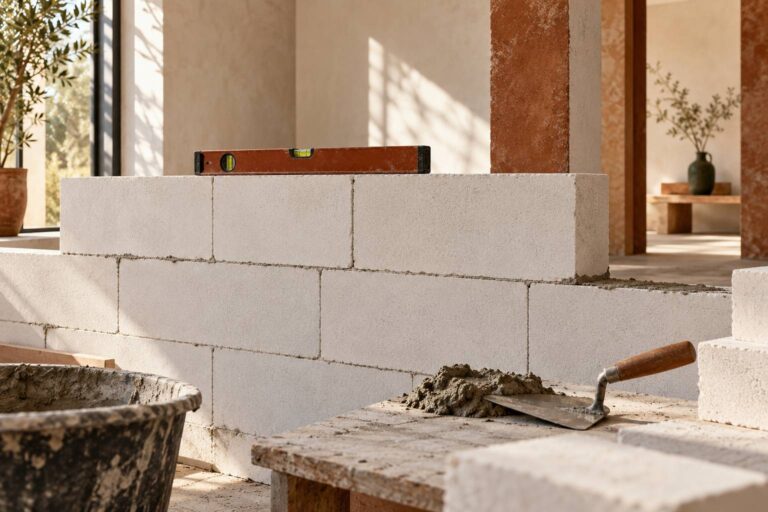 Béton cellulaire : pose, prix et usages en rénovation