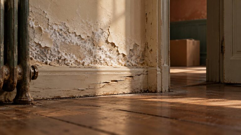 Salpêtre et remontées capillaires : ce qu&rsquo;il faut traiter avant
